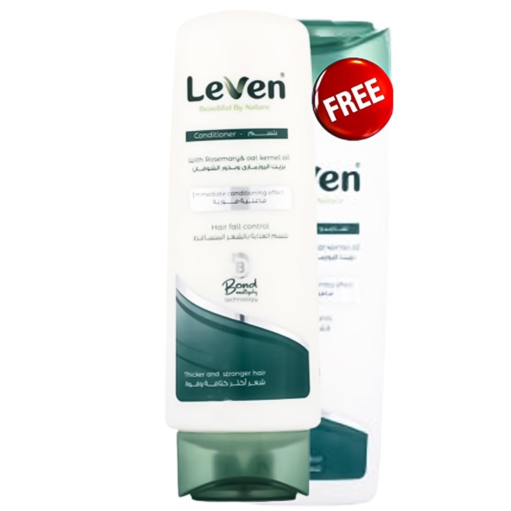 ليفين بلسم - Leven Conditioner (400ml, تساقط, +شامبو 200ml)