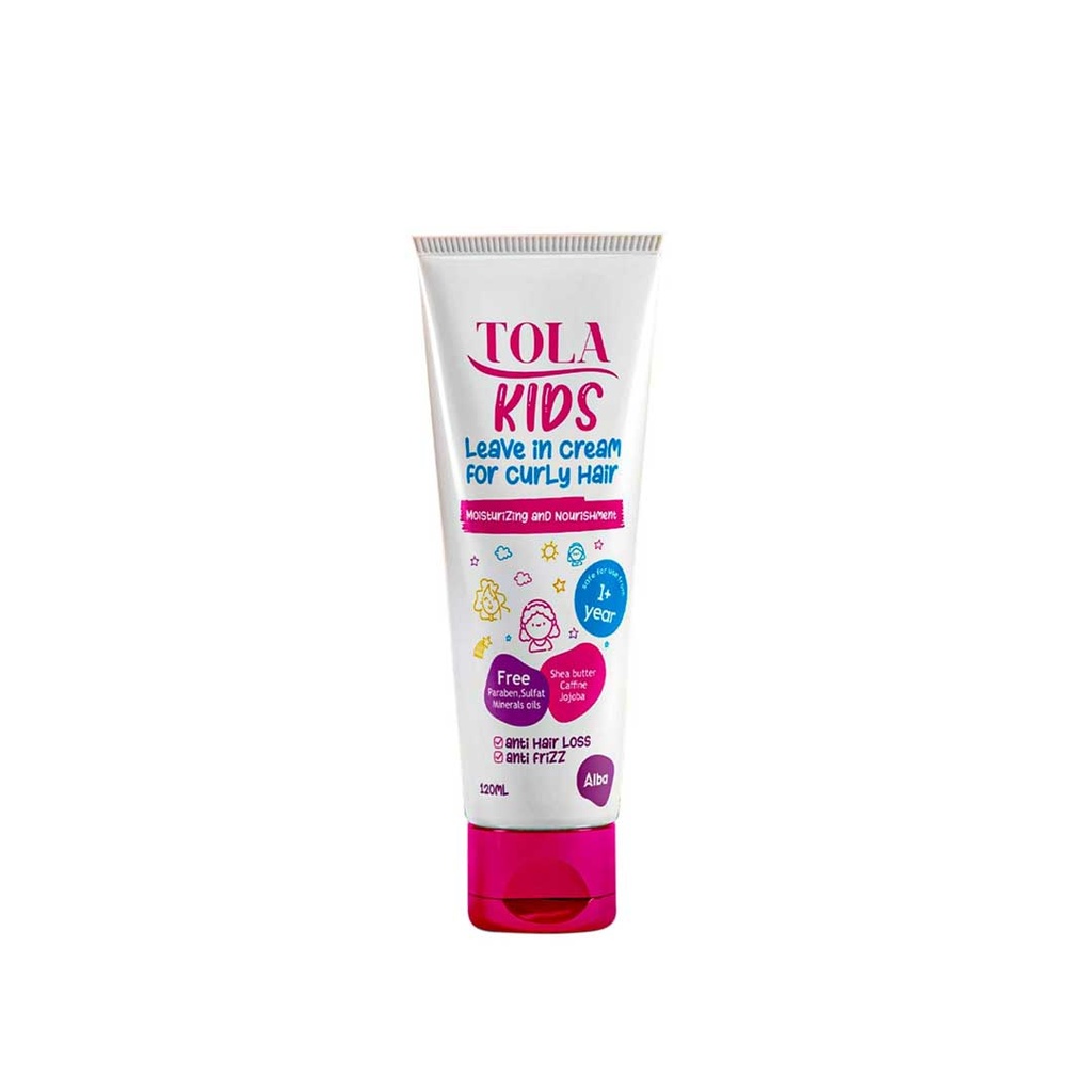 تولا كيدز ليف ان كريم  - Tola Kids Leave in Cream (120ml, بدون)