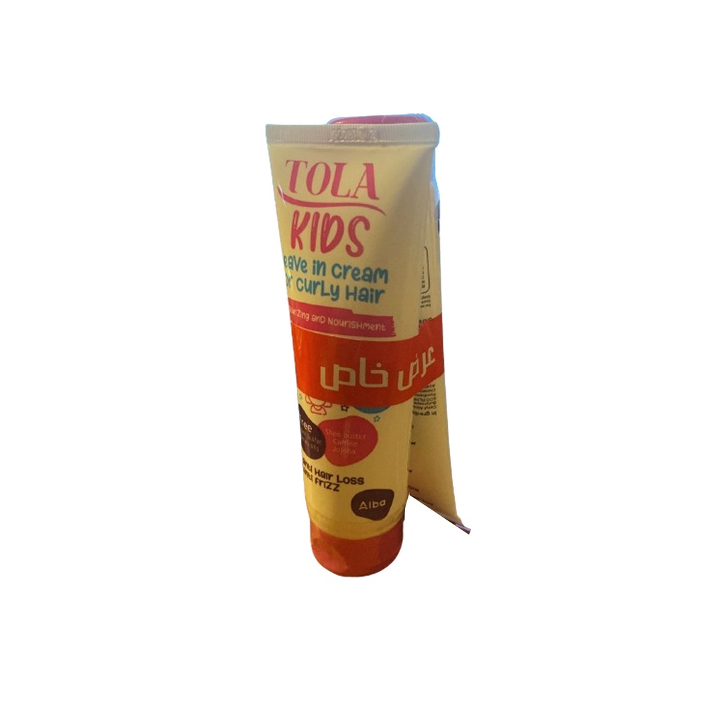 تولا كيدز ليف ان كريم  - Tola Kids Leave in Cream (120ml, +1 عرض خاص)