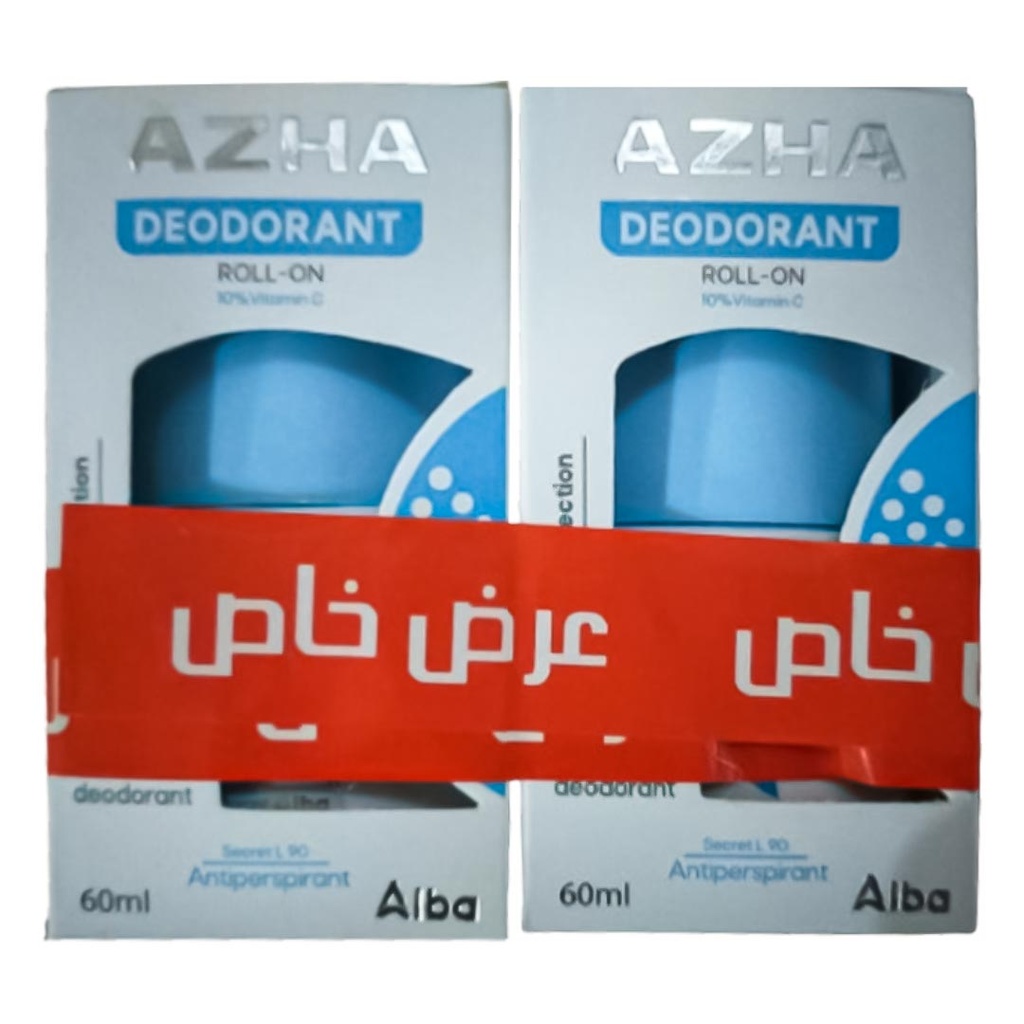ازها رول اون - Azha Roll On +1 Best Offer (60ml, سيكريت ال 90)