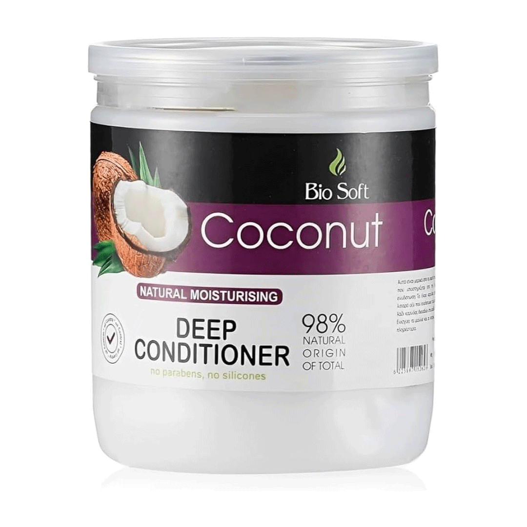 بايو سوفت حمام كريم جوز هند - Bio Soft Deep Conditioner Coconut (500ml)