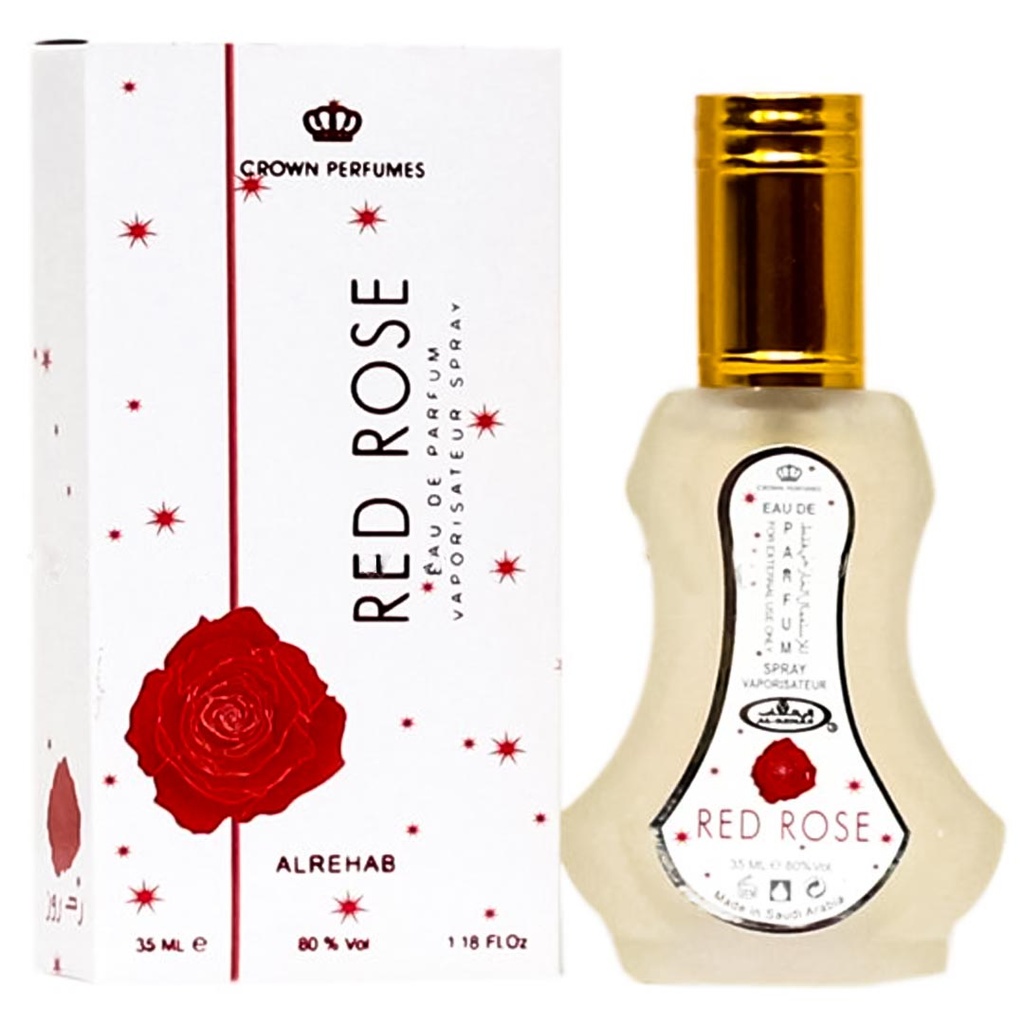 الرحاب ريد روز - Al Rehab Red Rose EDP-W (35ml)