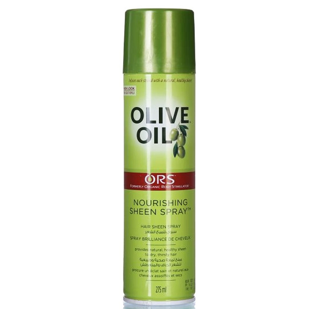 او ار اس ملمع شعر سبراى زيتون - O R S Hair Sheen Spray Olive (275ml)