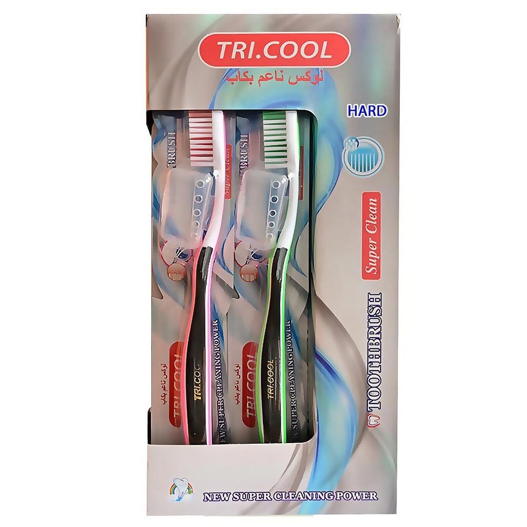 ترى كول فرشاة اسنان - TRI.COOL Tooth Brush (Senior, No:5099, Med)