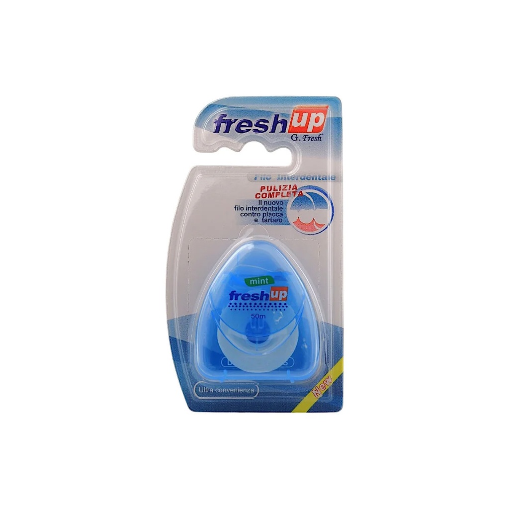 فريش اب خيط اسنان - Fresh Up Dental Floss (50m, ازرق)
