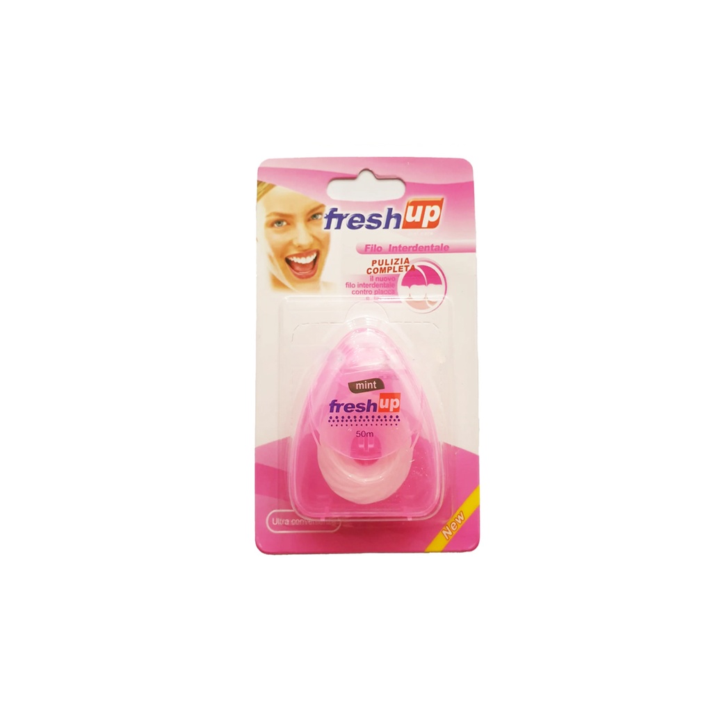 فريش اب خيط اسنان روز - Fresh Up Dental Floss Rose