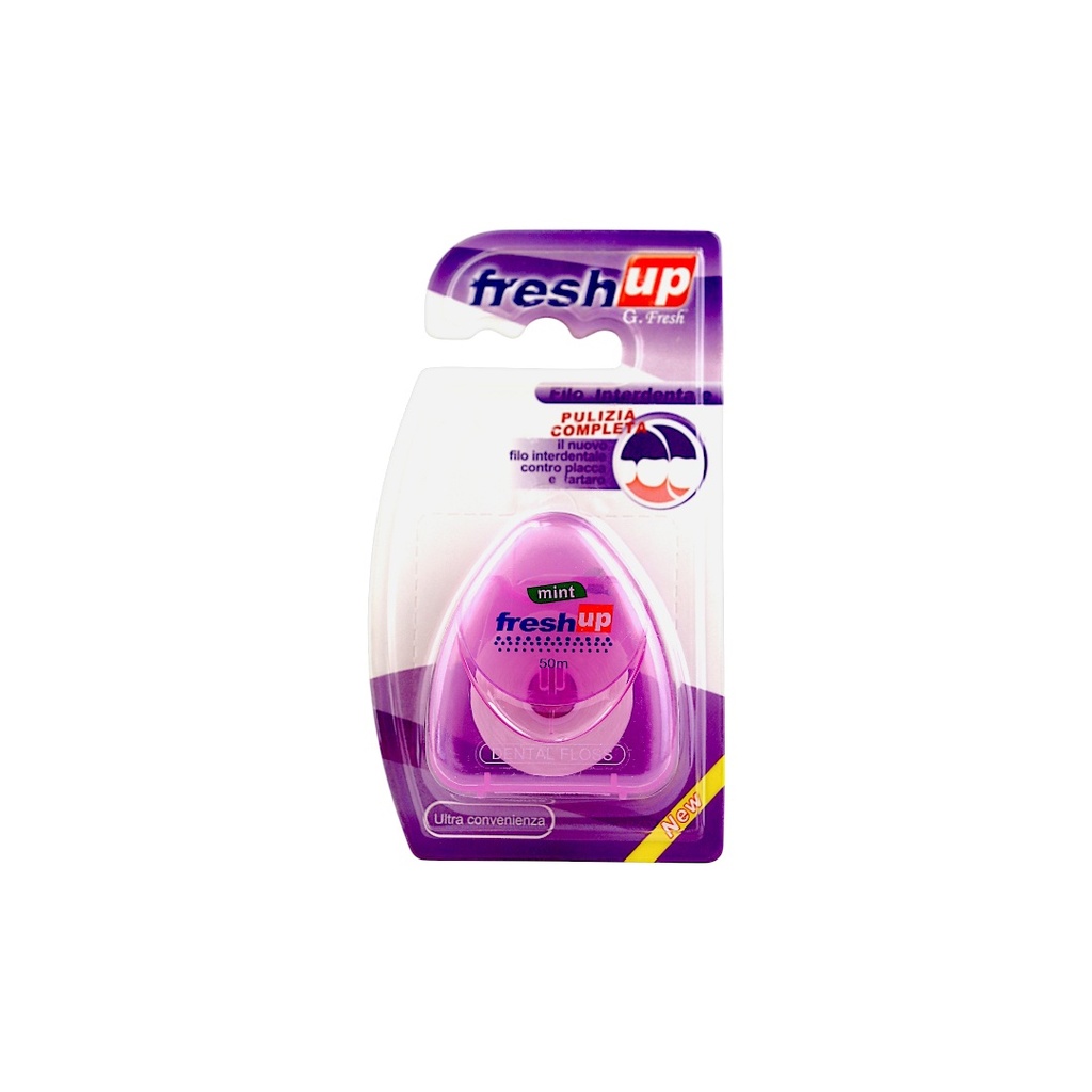 فريش اب خيط اسنان - Fresh Up Dental Floss (50m, موف)