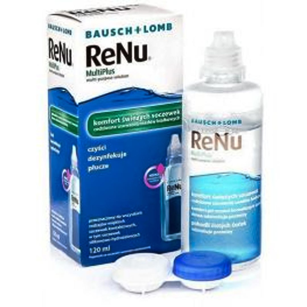 رنيو محلول عدسات - Renu Lenses Solution (120ml, discount 20%)