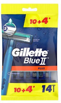 جيليت بلو 2 بلس - Gillette Blue 2 Plus (رجالى, 10+4PC)