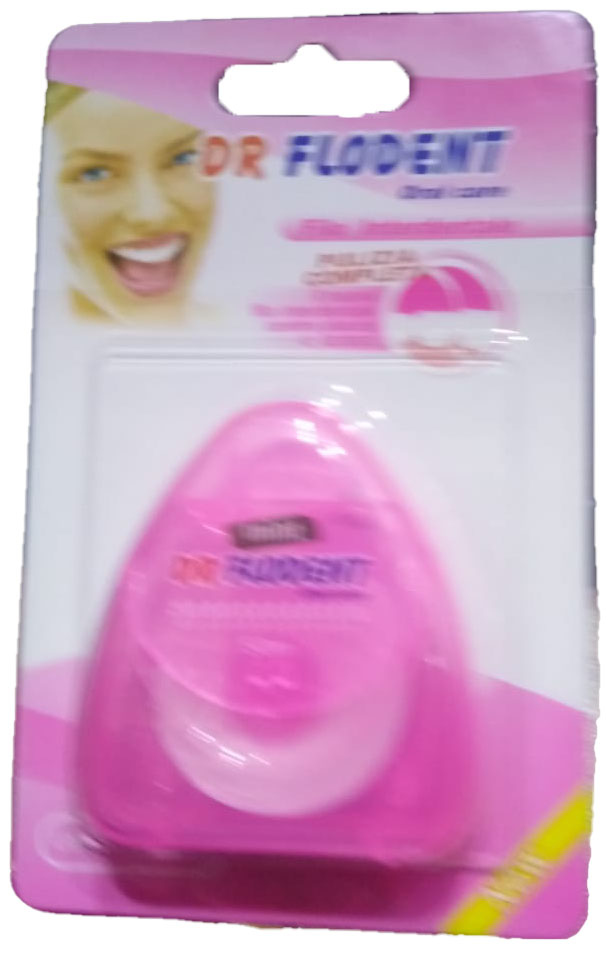 دكتور فلودنت خيط اسنان - DR Flodent Dental Floss (50m, Rose)