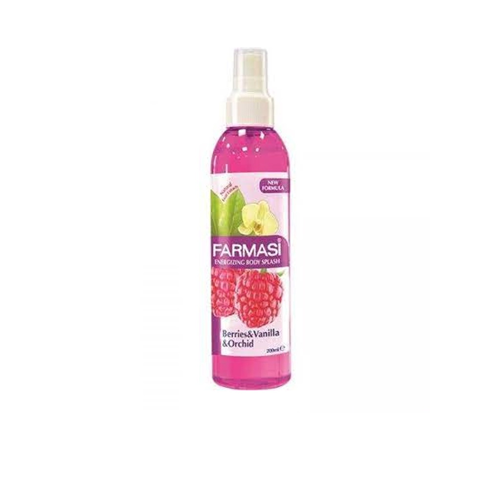 فارمسى سبلاش توت&فانيلا&اوركيد - Farmasi Splash Berries&Vanilla&Orchid (200ml)