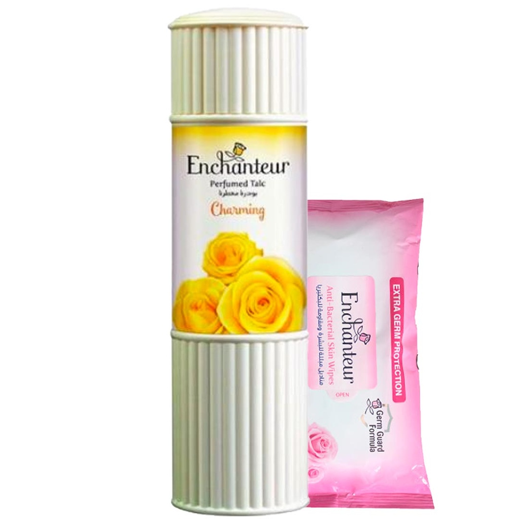 انشانتر - Enchanteur (بودر, 125g, شارمينج, +مناديل)