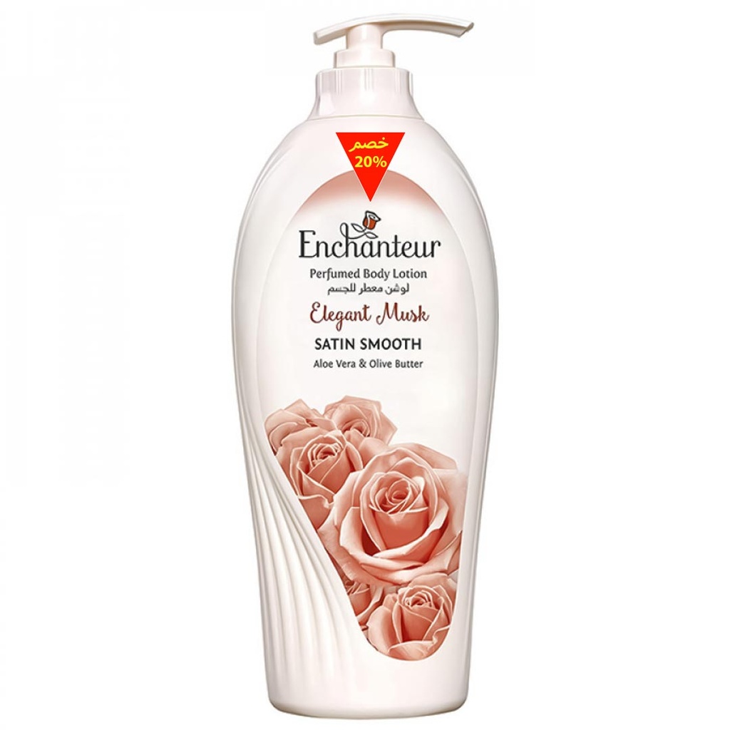 انشانتر - Enchanteur (Lotion, 500ml, Elegant Musk, discount 20%)