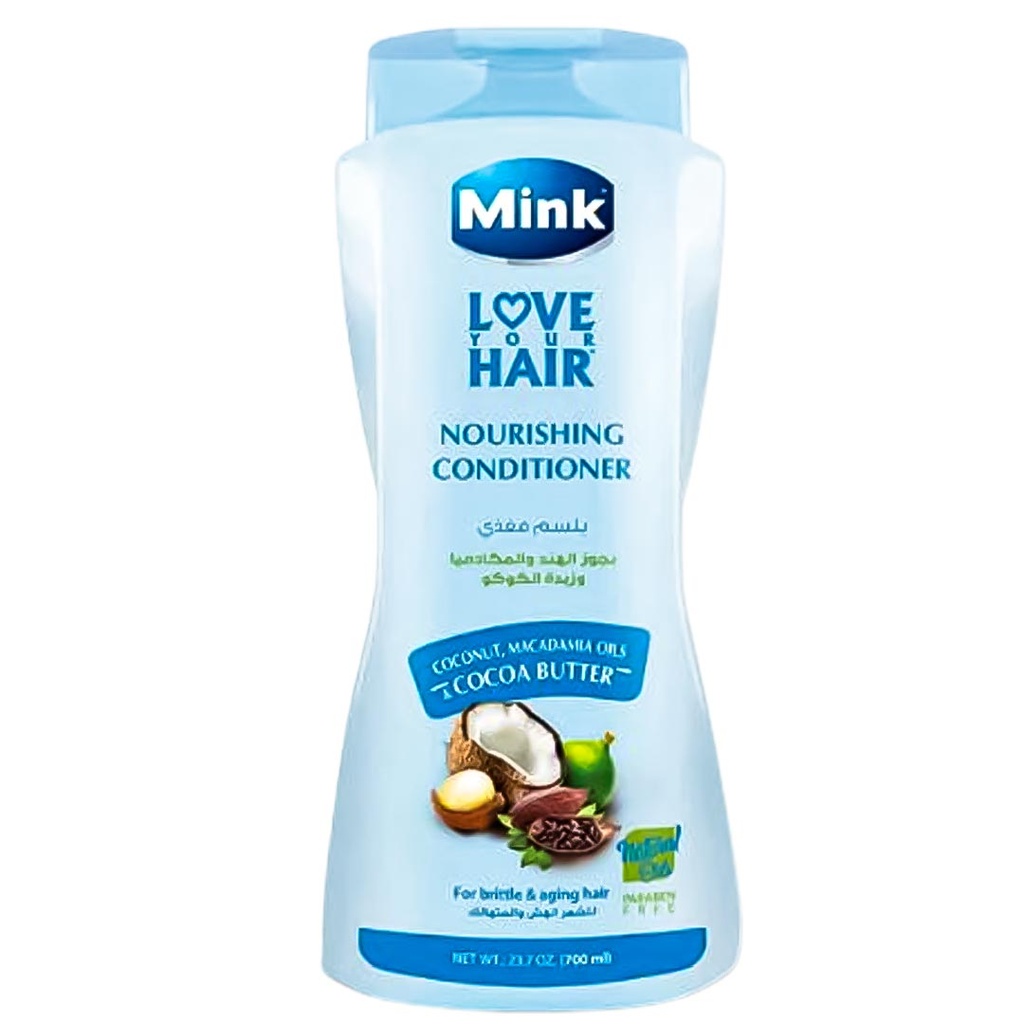 مينك بلسم - Mink Conditioner (700ml, جوزهند&مكاداميا, بدون)