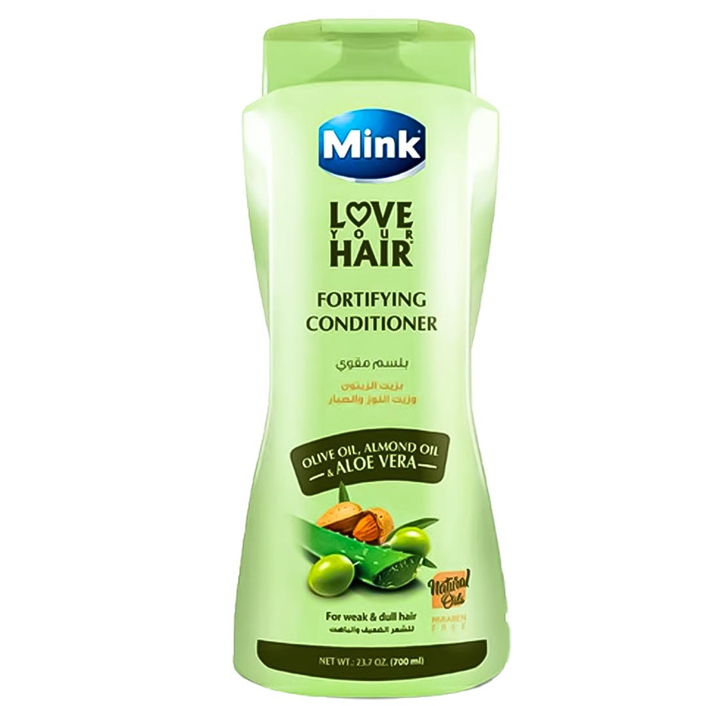 مينك بلسم - Mink Conditioner (700ml, زيتون&لوز, بدون)