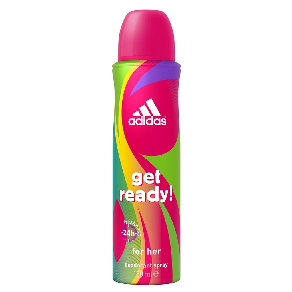 اديداس سبراى - Adidas Spray (نسائى, 150ml, جيت ريدى)