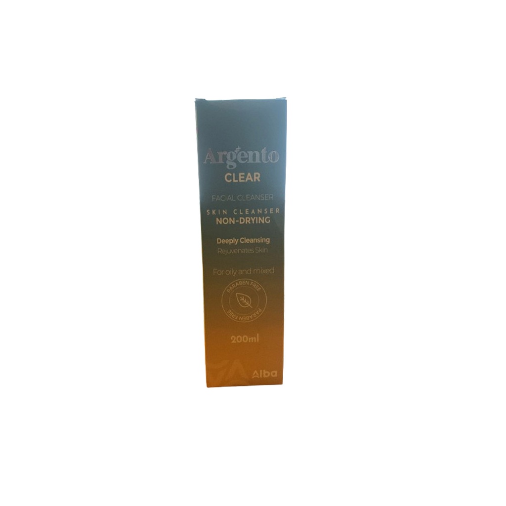 ارجنتو كلير منظف الوجه - Argento Clear Facial Cleanser (200ml, بدون)