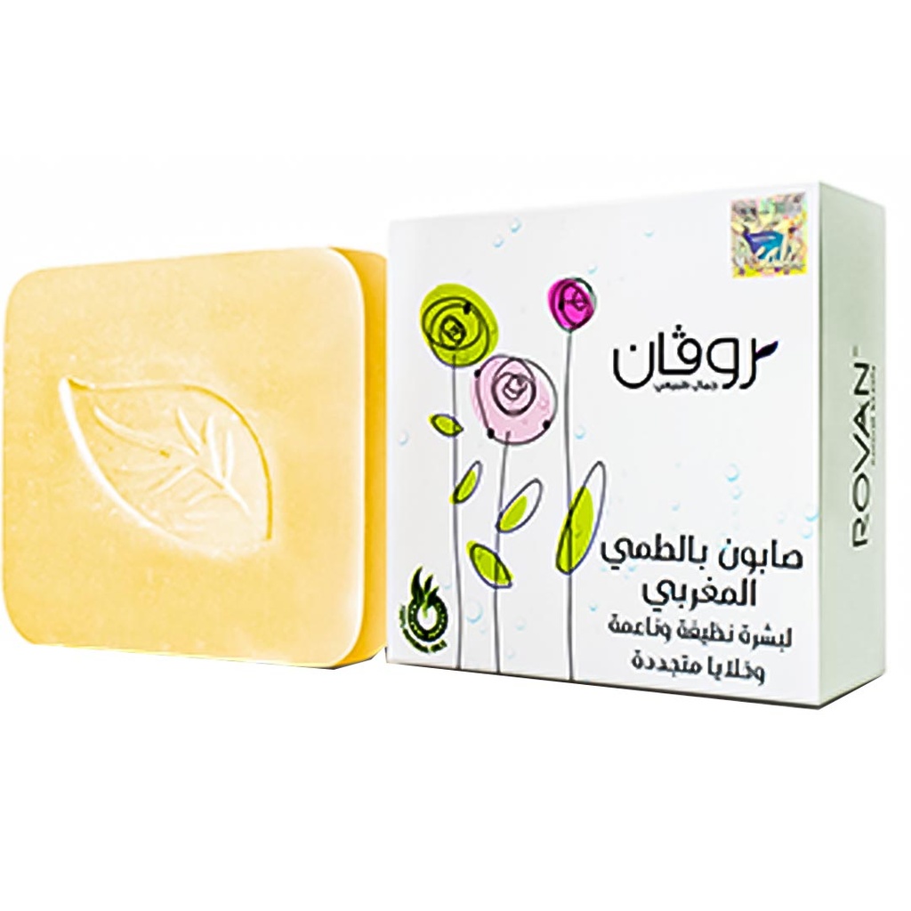 اصالة روفان صابون - Asala Rovan Soap (90g, طمى مغربى)
