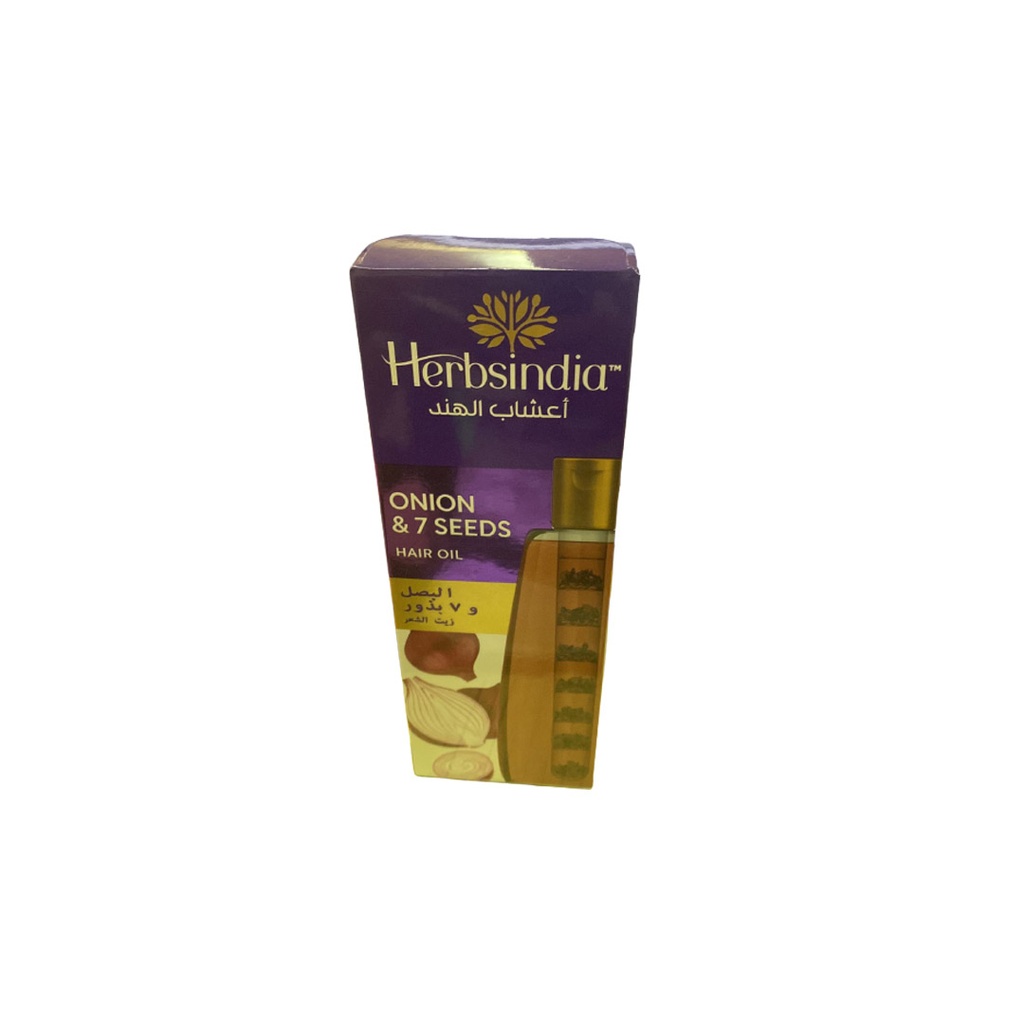 اعشاب الهند زيت بصل&7بذور - Herbsindia Oil Onion&7Seeds (280ml)