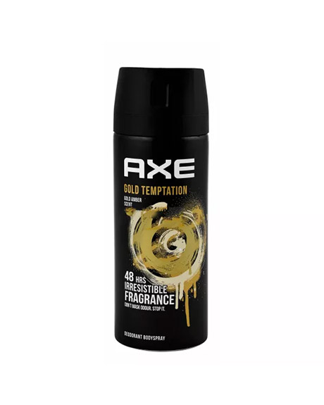 اكس سبراى - Axe Spray (للجنسين, 150ml, جولد تمبتيشن, بدون)