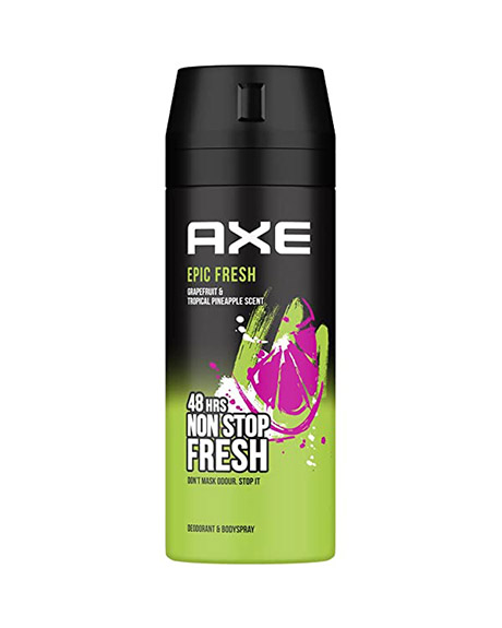 اكس سبراى - Axe Spray (رجالى, 150ml, ابيك فريش, بدون)