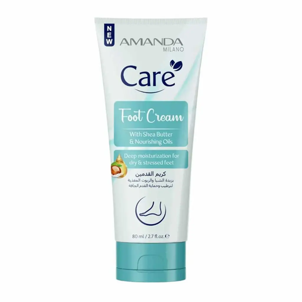 اماندا كير كريم قدمين بزبدة الشيا - Amanda Care Foot Cream Shea Butter (80ml)