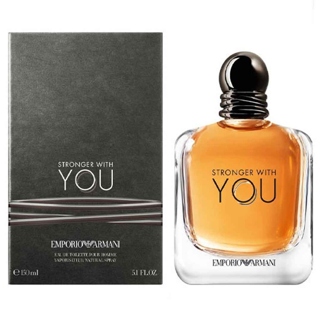 امبوريو ارمانى سترونجر ويز يو - Emporio Armani Stronger With You EDT-M (100ml)