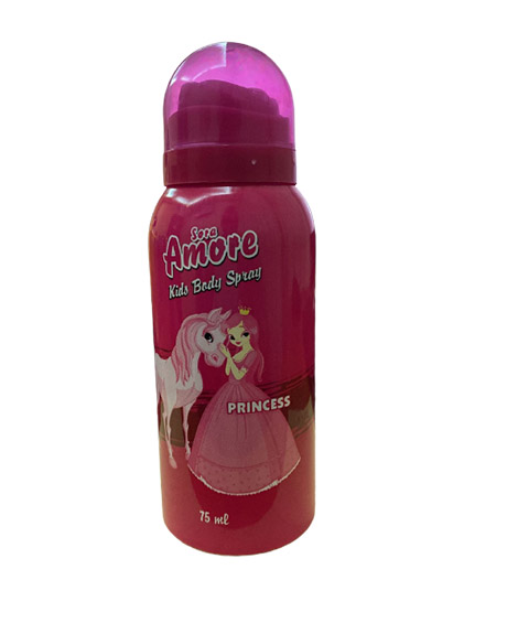 امور سبراى اطفال - Amore Spray Kids (75ml, Princess)