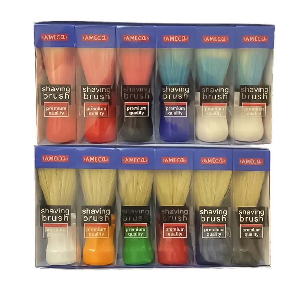 اميكا فرشاة حلاقة ملونة - Ameca Shaving Brush Color