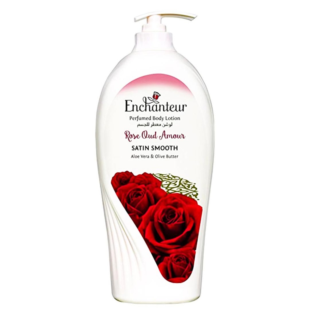 انشانتر شاور - Enchanteur Shower (550ml, روز عود امور, بدون)
