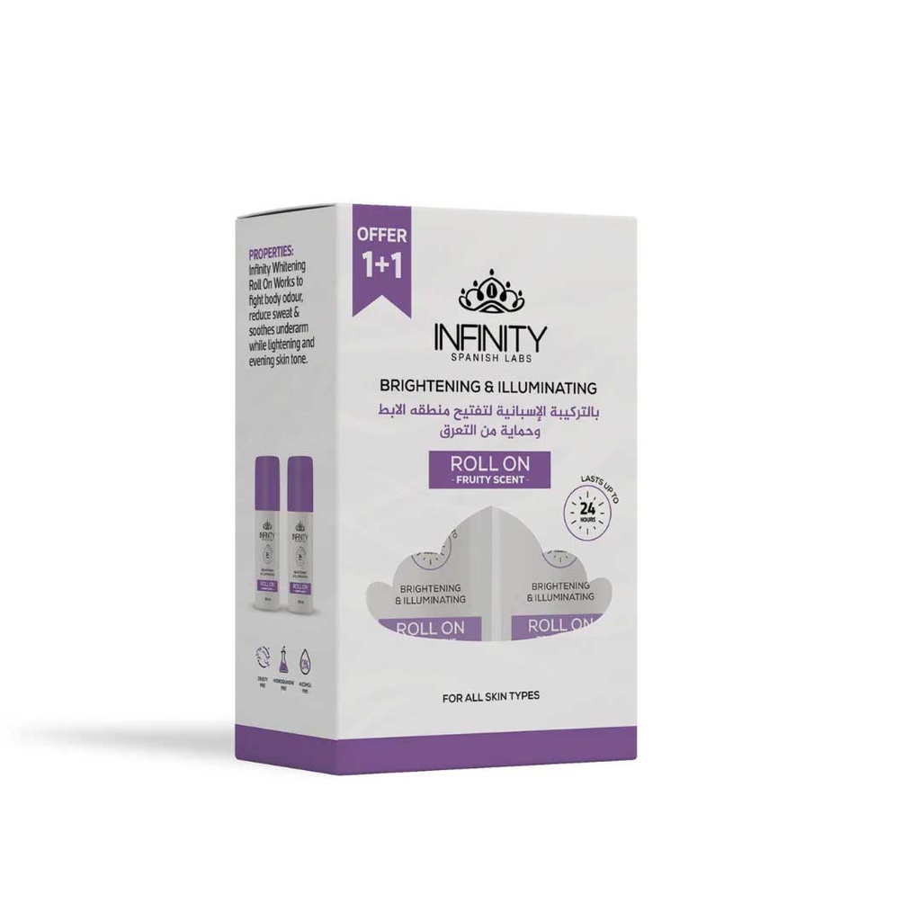 انفينيتى رول اون - Infinity Roll On (80ml, Berry Scent, Free 1+1)