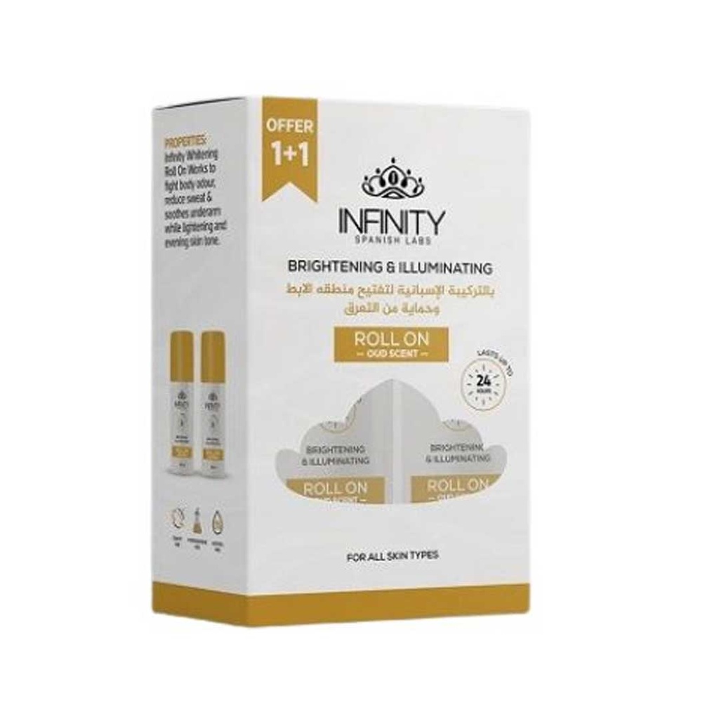 انفينيتى رول اون - Infinity Roll On (80ml, عود سينت, مجانا 1+1)