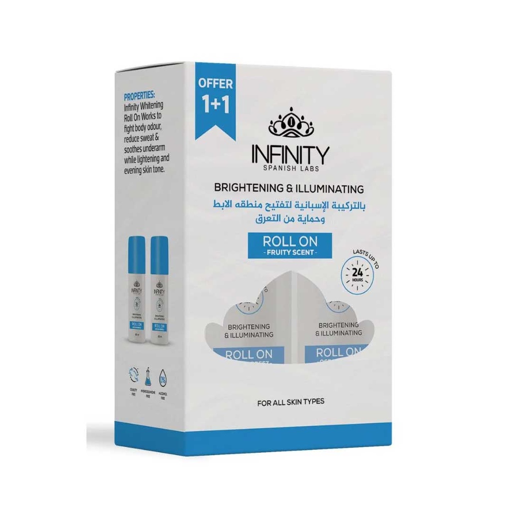انفينيتى رول اون - Infinity Roll On (80ml, Ocean breeze, Free 1+1)