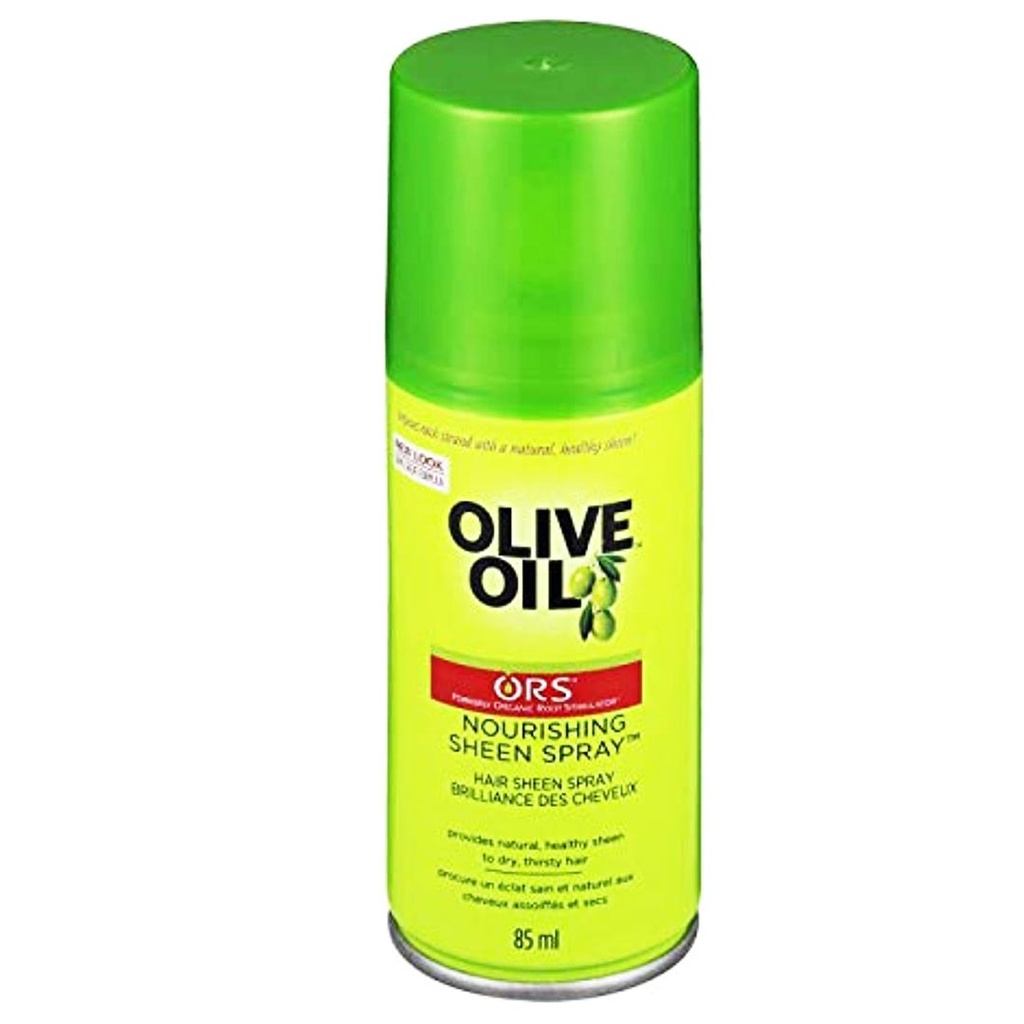 او ار اس ملمع شعر سبراى زيتون - O R S Hair Sheen Spray Olive (85ml)