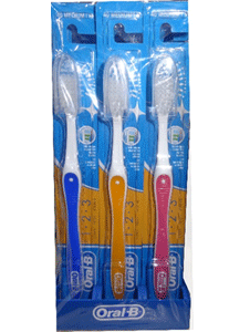 اورال بى فرشاة - Oral-B Brush (Senior, 1.2.3, without, Med, 0)