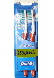 اورال بى فرشاة - Oral-B Brush (Senior, Complete, discount 25%, Med, 0)