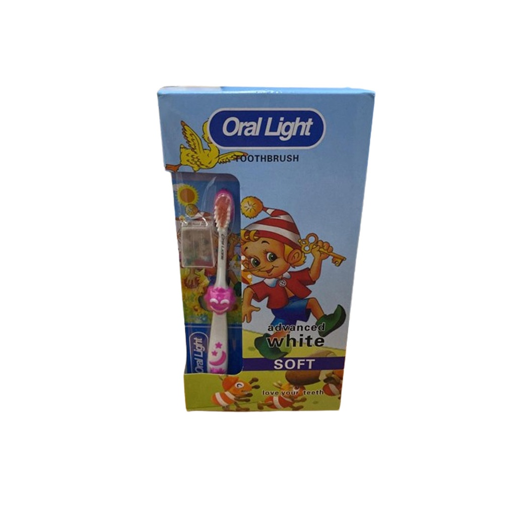 اورال لايت فرشاة اسنان اطفال - Oral light Tooth Brush Kids (No:508, Soft)