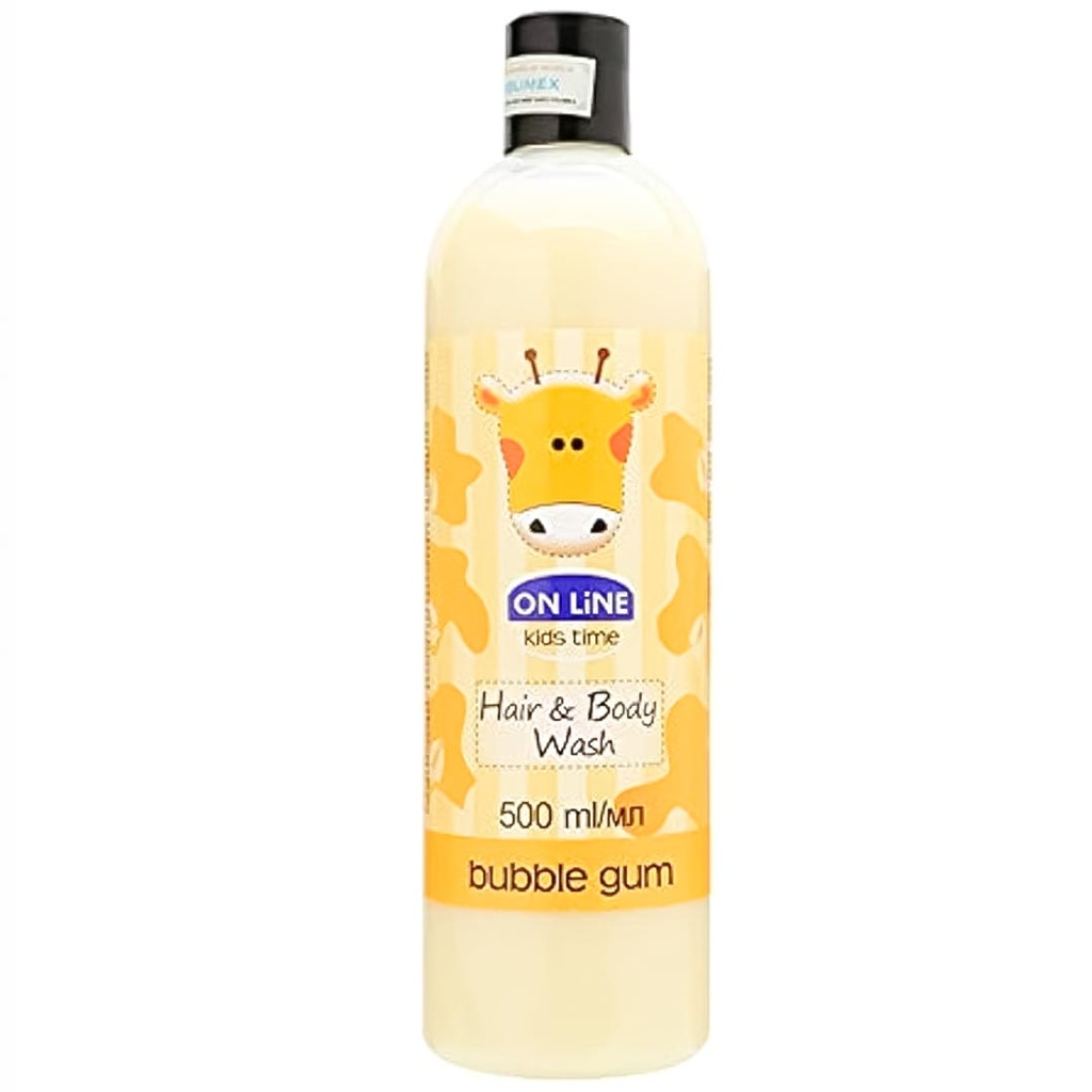 اون لاين شامبو&شاور - On line Shampoo&Body Wash (500ml, فقاعات)