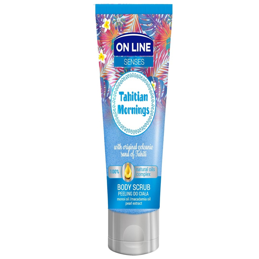 اون لاين مقشر - On line Scrub (200ml, تاهيتيان مورنينج)
