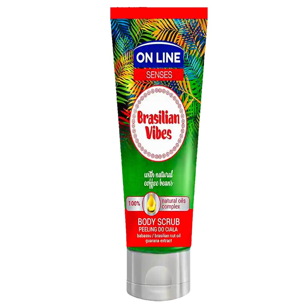 اون لاين مقشر - On line Scrub (200ml, برازيليان فيبس)