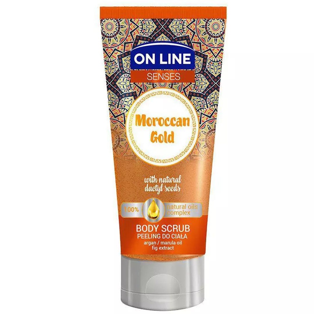 اون لاين مقشر - On line Scrub (200ml, موروكان جولد)