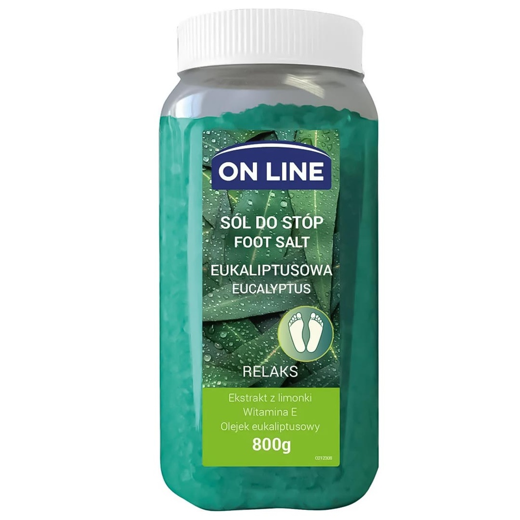 اون لاين ملح - On line Salt (قدم, 800g, اوكالبتوس)
