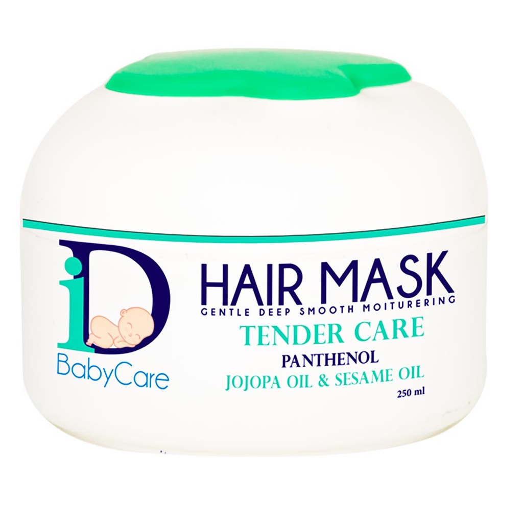 اى دى بيبى كير - iD Baby Care (حمام كريم, 250ml, جوجوبا)