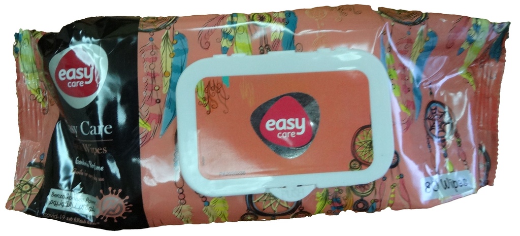 ايزى كير مناديل - Easy Care Wipes (مبلل, جاردينيا, 80PC)