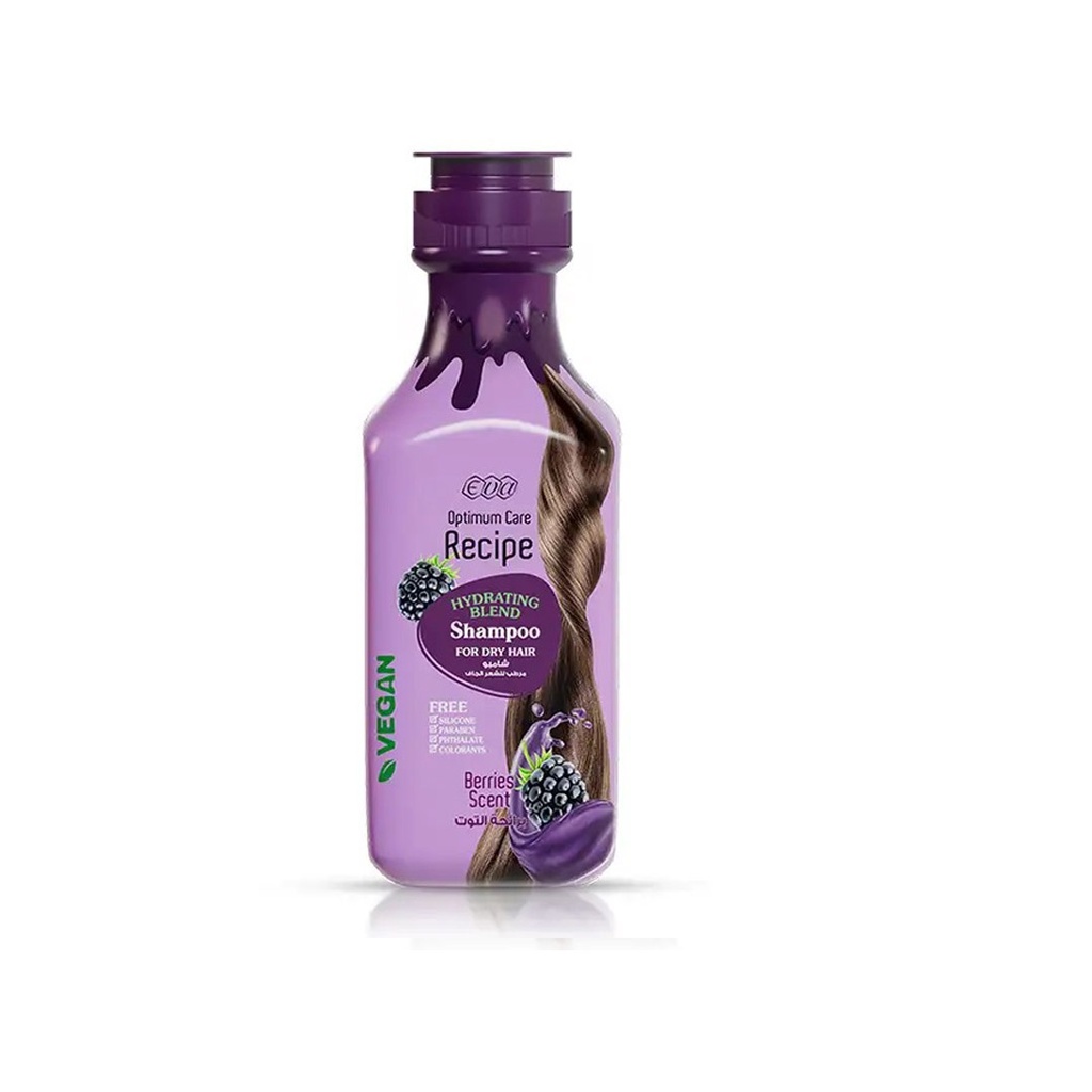 ايفا اوبتيموم كير ريسبى شامبو توت - Eva OPtimum Care recipe Shampoo Berries (350ml)