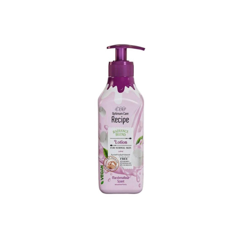 ايفا اوبتيموم كير ريسبى لوشن مارشميلو - Eva Optimum Care recipe Lotion Marshmallow (370ml)
