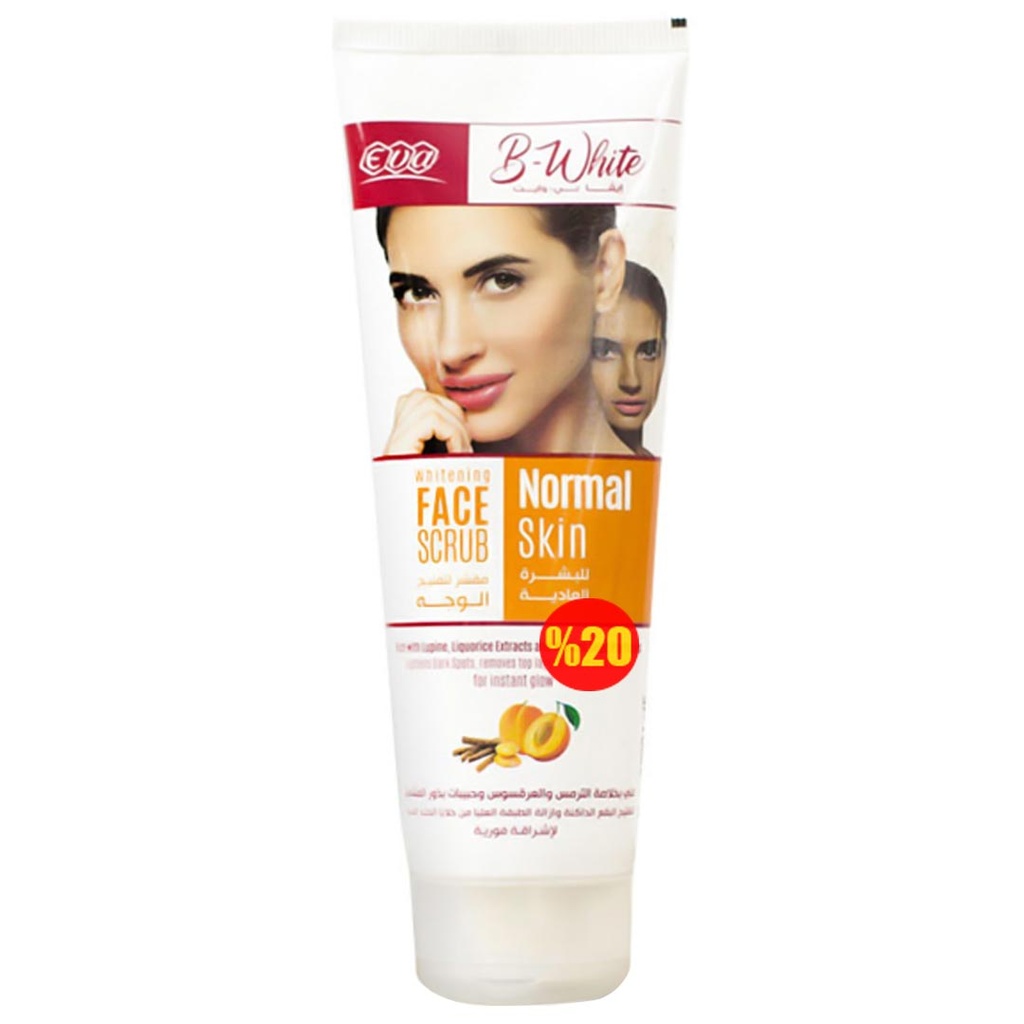 ايفا بى وايت - Eva B White (Wash, 100ml, Apricot, discount 20%)