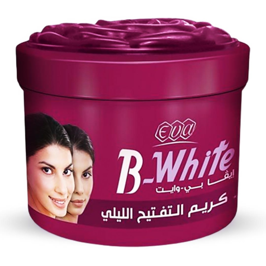 ايفا بى وايت كريم تفتيح - Eva B White Lightening Cream (ليل, 18g)