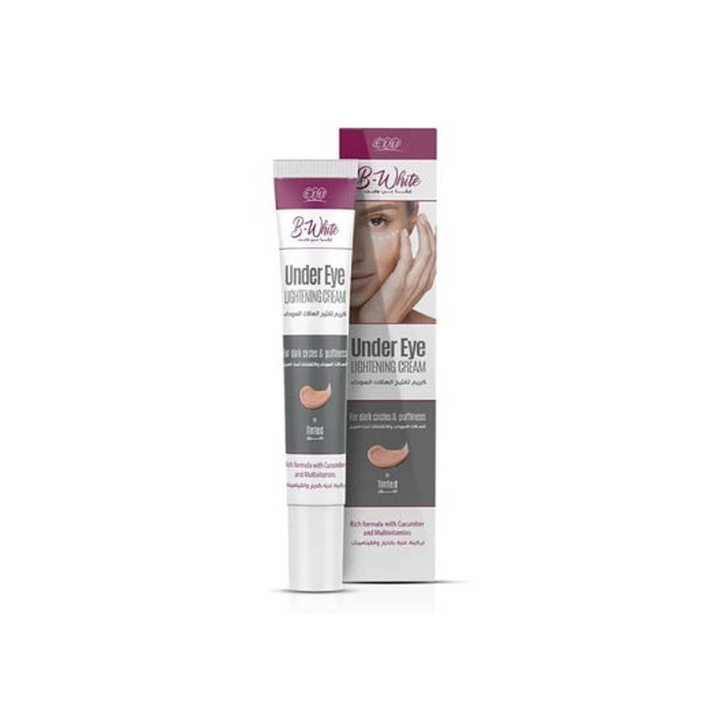 ايفا بى وايت كريم تفتيح الهالات السوداء - Eva B White Under Eye Lightening Cream (20g)