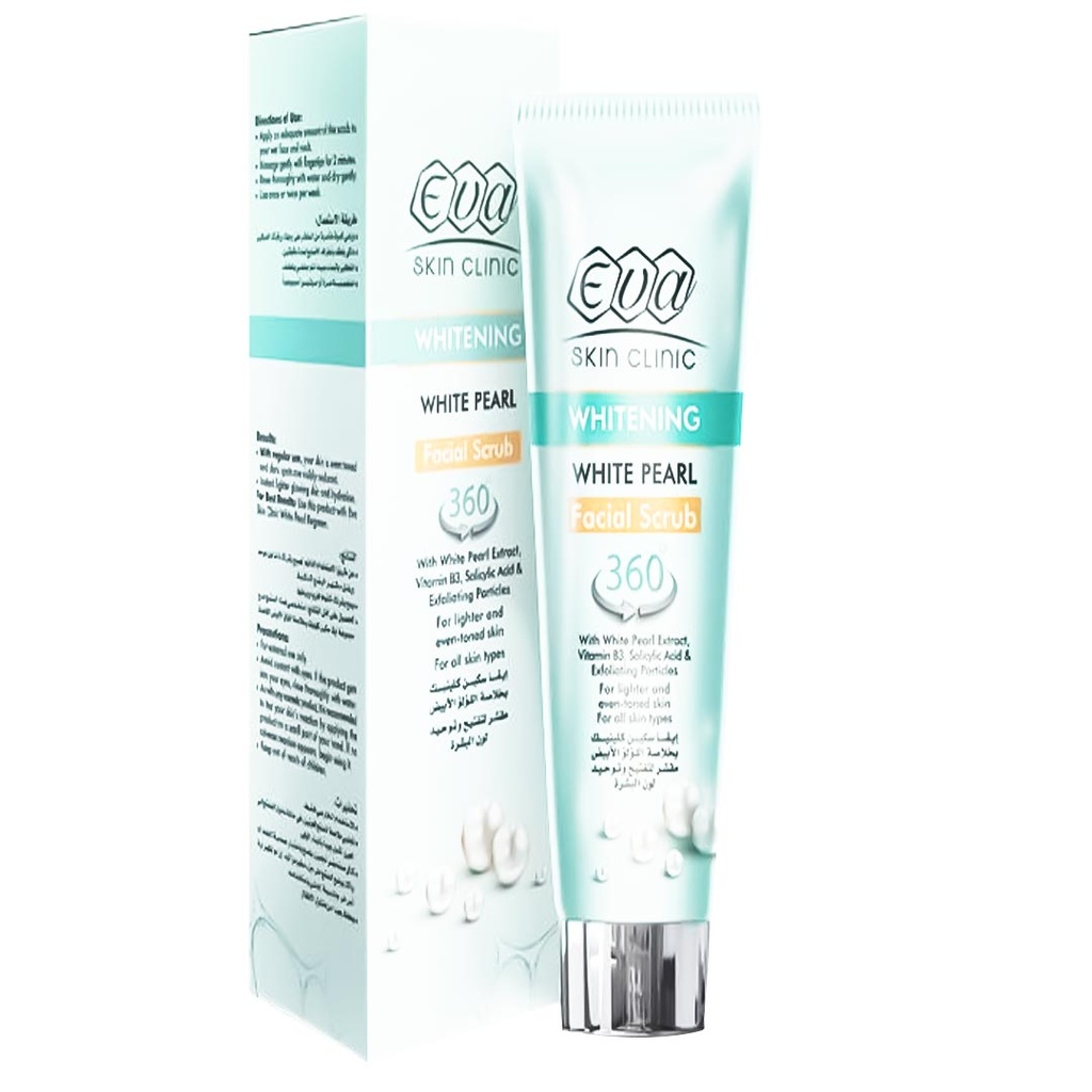 ايفا سكين كلينيك - Eva Skin Clinic (مقشر, طول اليوم, 100ml, اللؤلؤ الابيض, 0)